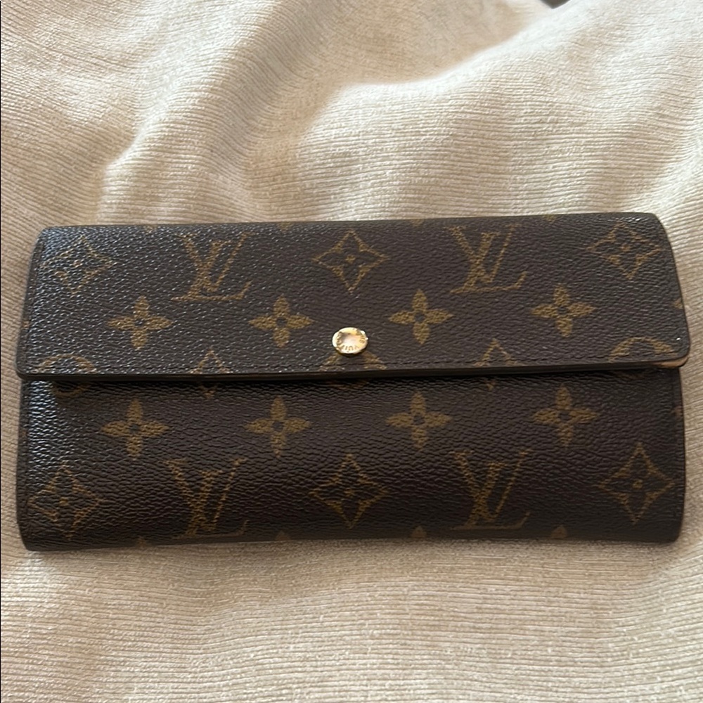 Louis Vuitton Brown Monogram Wallet